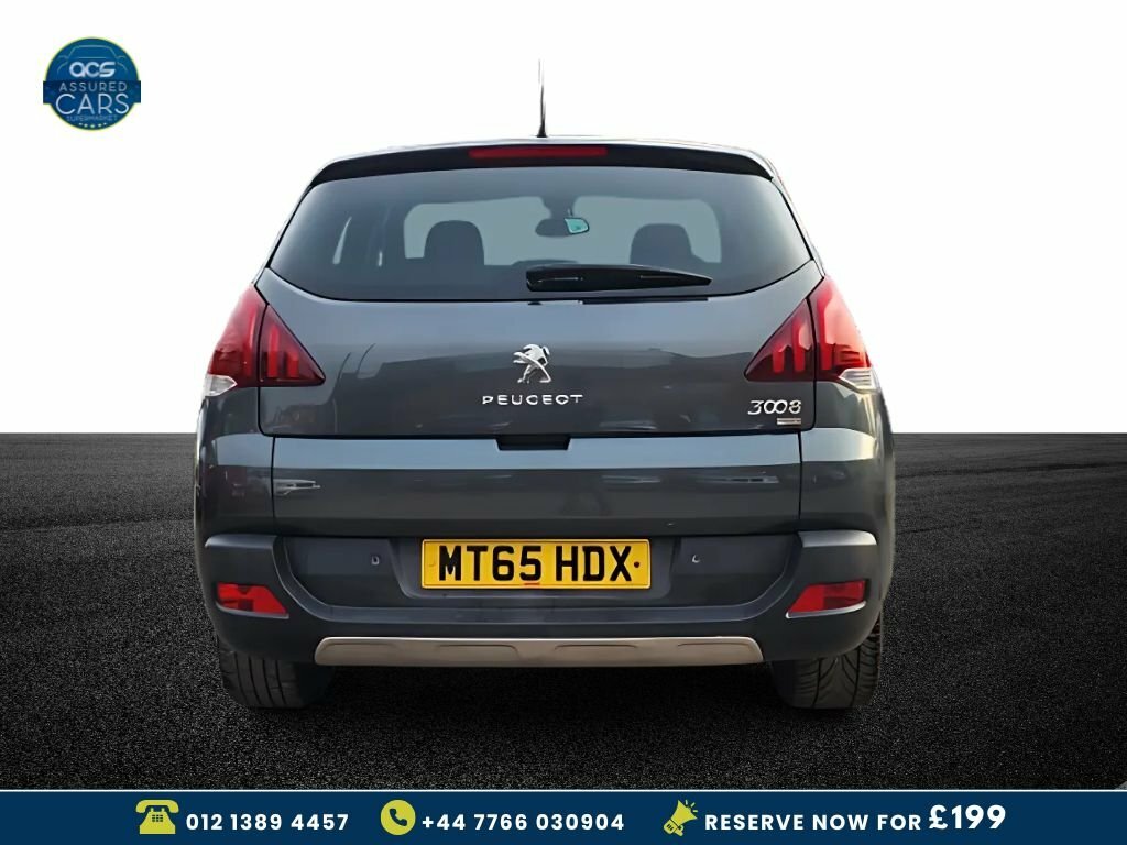 Peugeot 3008 1.6L Active MT65HDX Grey #5
