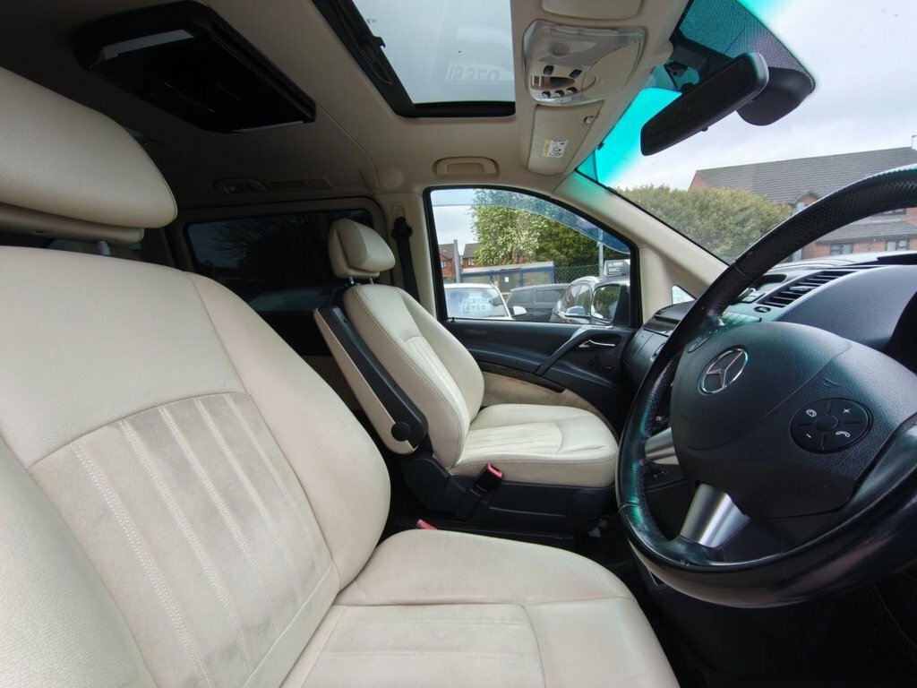 Mercedes-Benz V Class V6 Mpv Ambiente Black #11