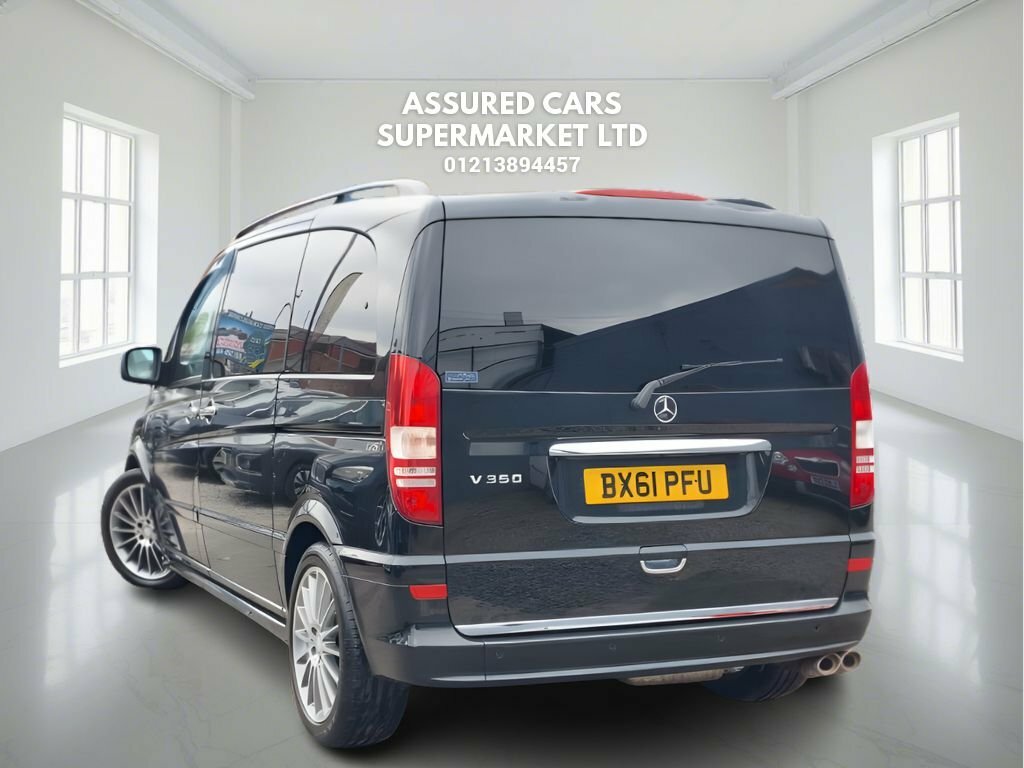 Mercedes-Benz V Class V6 Mpv Ambiente Black #7
