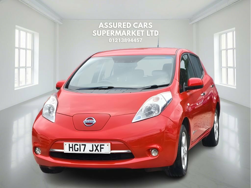 Nissan Leaf Hatchback HG17JXF Red #5