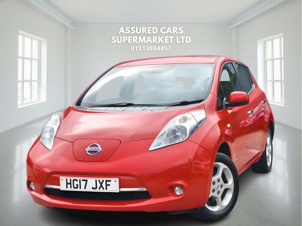Nissan Leaf Hatchback HG17JXF Red #2