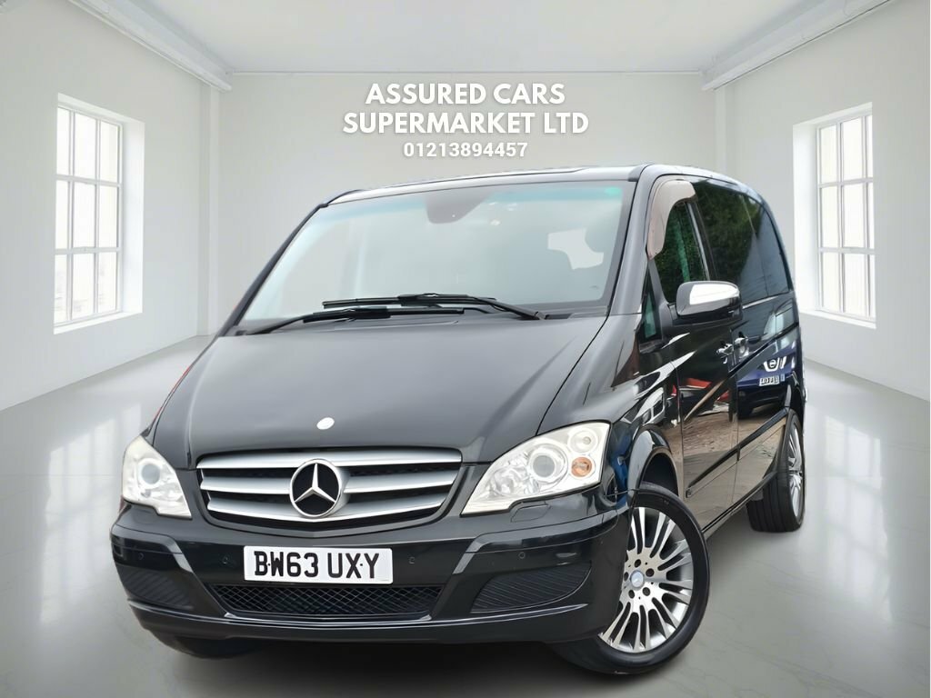 Mercedes-Benz V Class Mpv Black #2