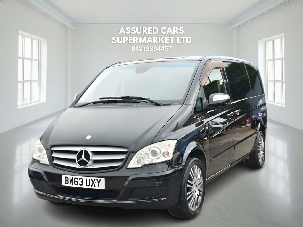 Mercedes-Benz V Class Mpv Black #4