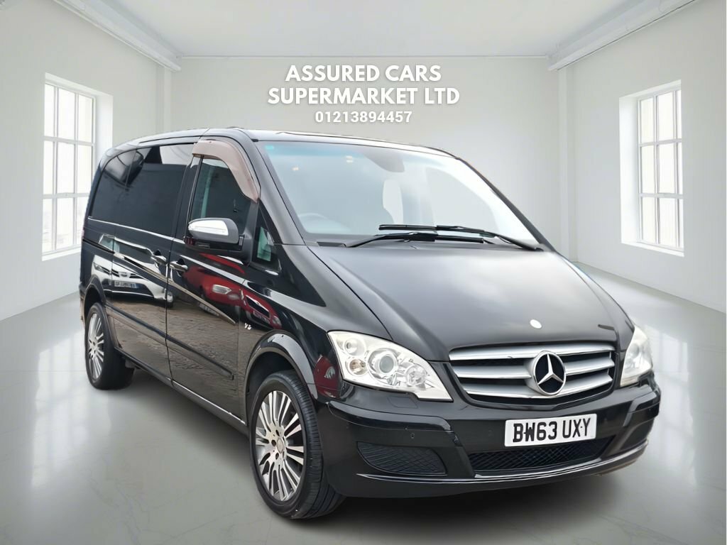 Mercedes-Benz V Class Mpv Black #3