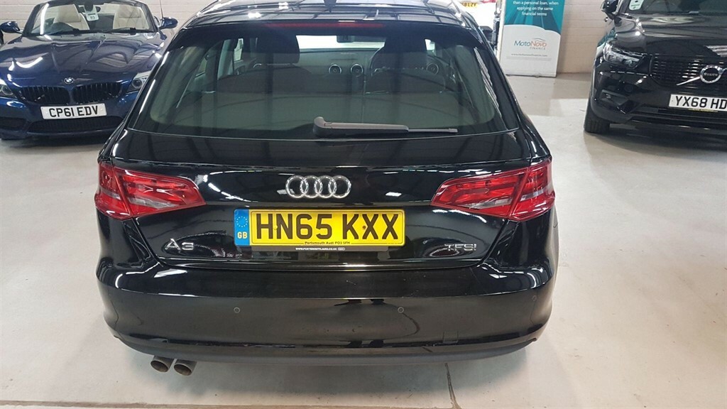 Audi A3 1.4 Tfsi Cod Se Sportback Euro 6 Ss HN65KXX Black #5