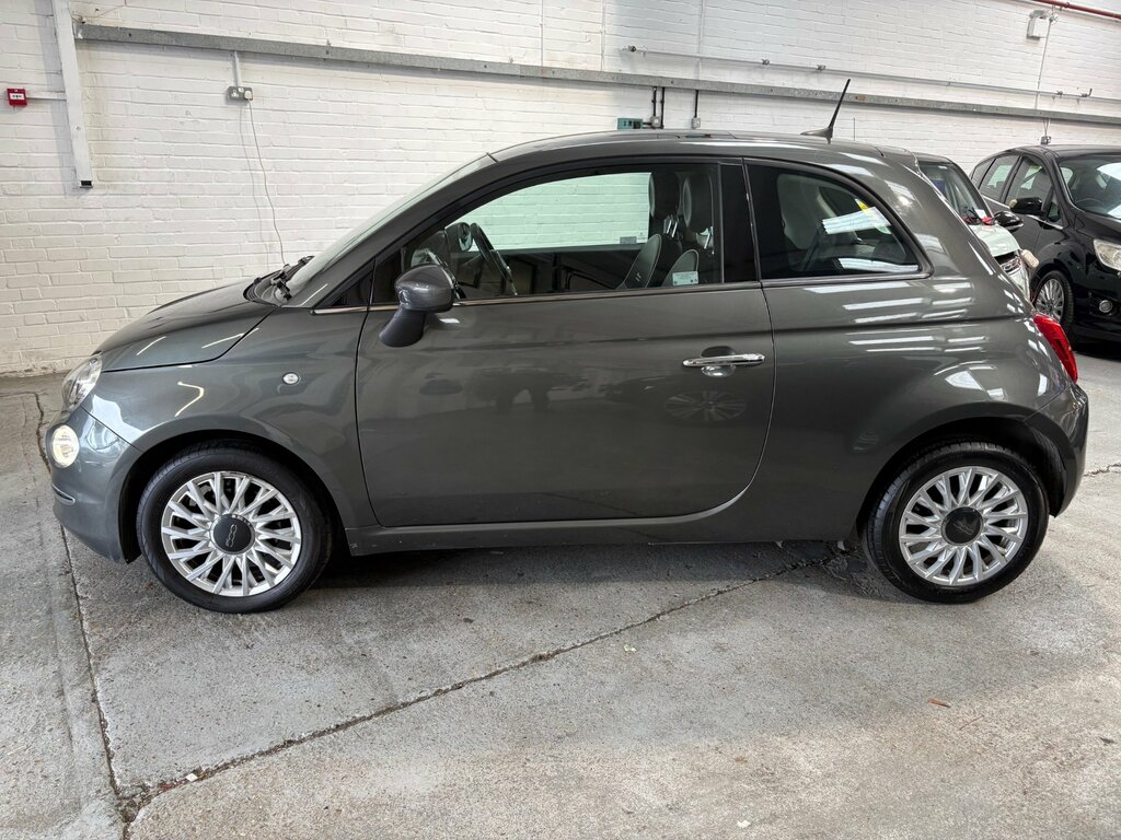 Fiat 500 1.2 Lounge Hatchback Euro 6 Ss WM18ZVN Grey #2