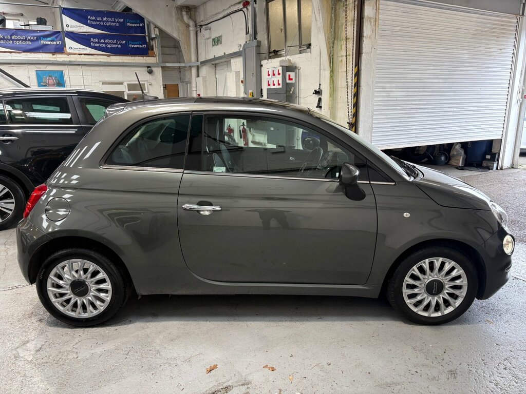 Fiat 500 1.2 Lounge Hatchback Euro 6 Ss WM18ZVN Grey #6