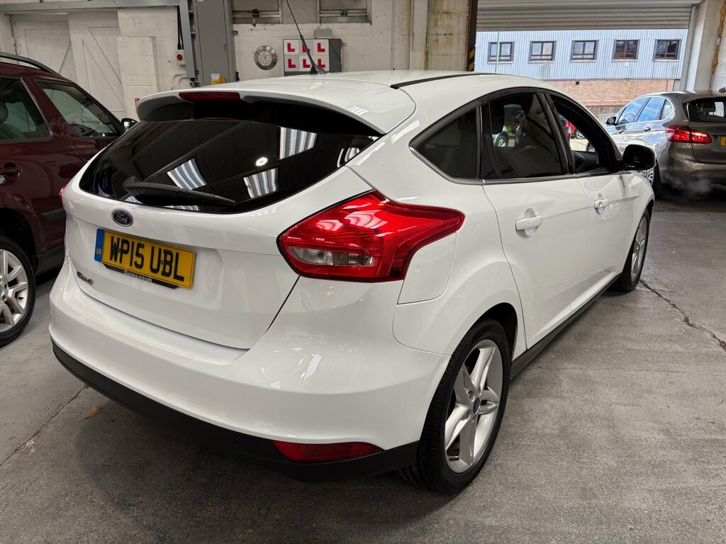 Ford Focus 1.6 Tdci Zetec Hatchback Euro 5 White #5