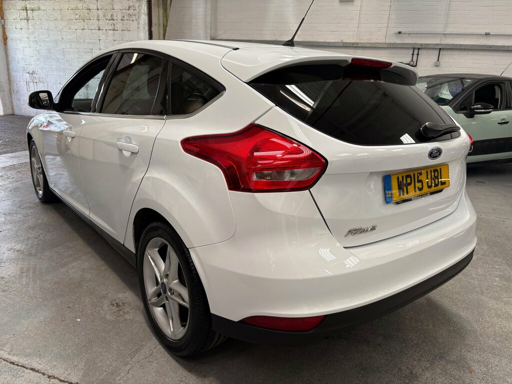 Ford Focus 1.6 Tdci Zetec Hatchback Euro 5 White #3