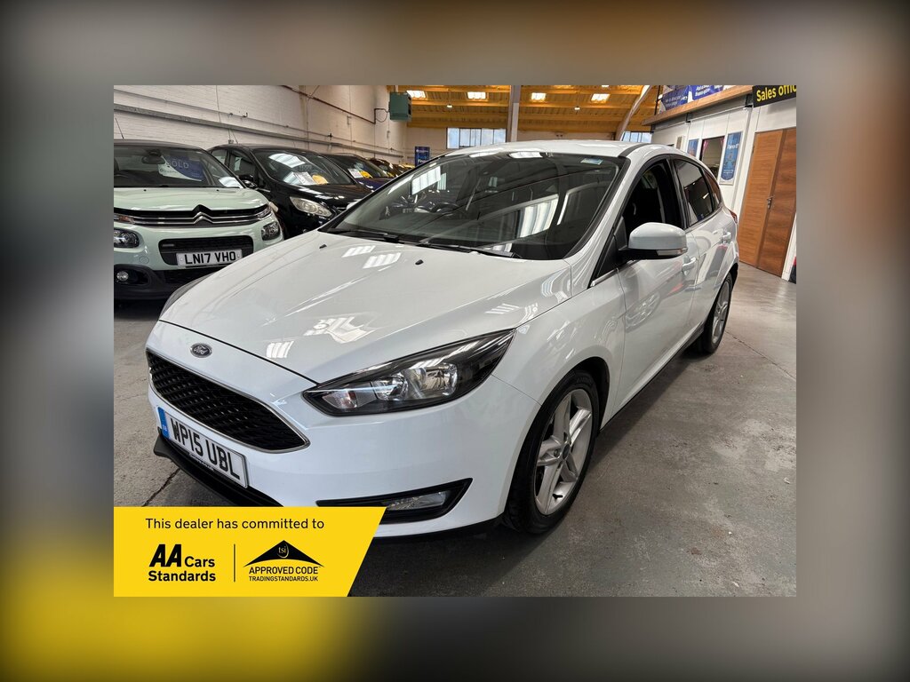 Ford Focus 1.6 Tdci Zetec Hatchback Euro 5 White
