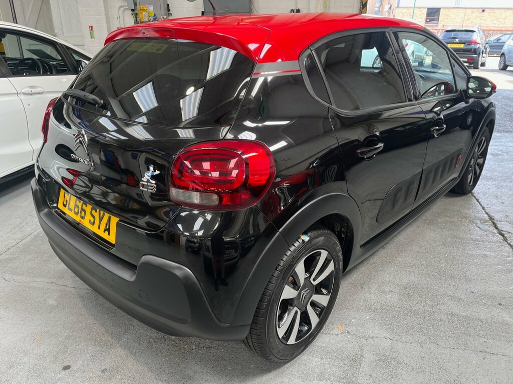 Citroen C3 1.2 Puretech Flair Hatchback Eur GL66SYA Black #5
