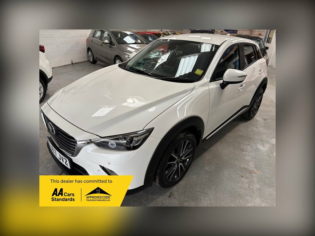Mazda CX-3 1.5 Skyactiv-d Sport Nav Suv Eur White