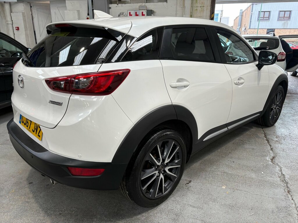 Mazda CX-3 1.5 Skyactiv-d Sport Nav Suv Eur White #5