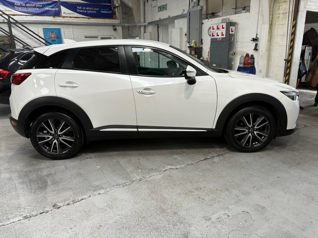 Mazda CX-3 1.5 Skyactiv-d Sport Nav Suv Eur White #6
