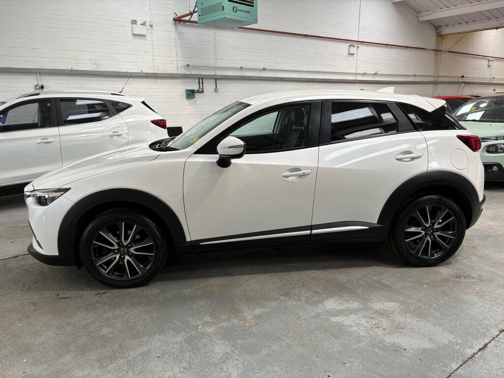 Mazda CX-3 1.5 Skyactiv-d Sport Nav Suv Eur White #2