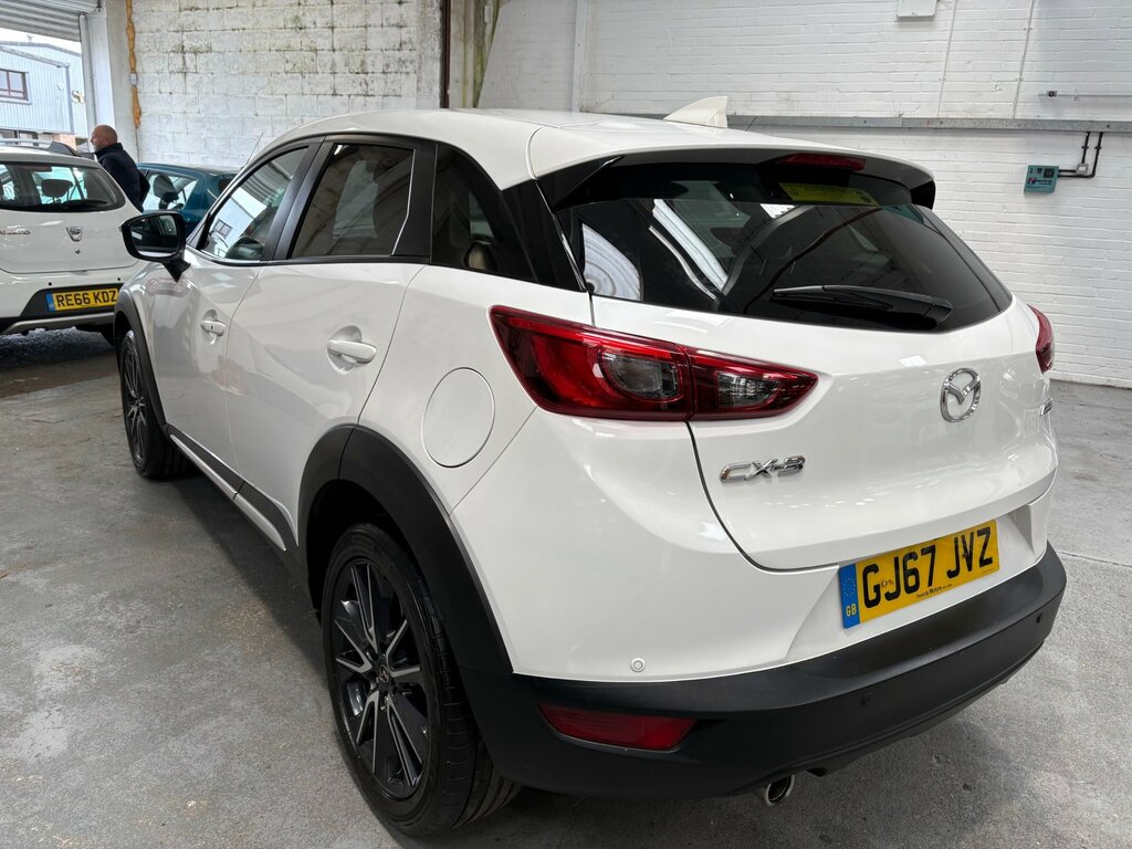 Mazda CX-3 1.5 Skyactiv-d Sport Nav Suv Eur White #3