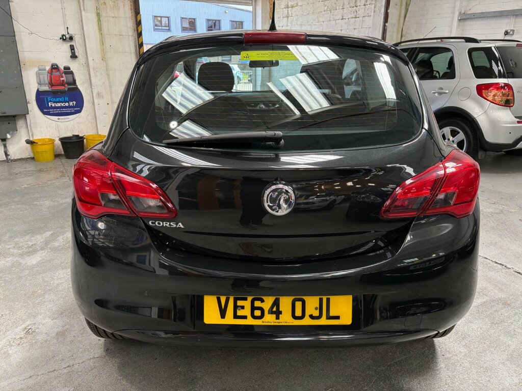 Vauxhall Corsa 1.2I Sting Hatchback Euro 6 70 VE64OJL Black #3