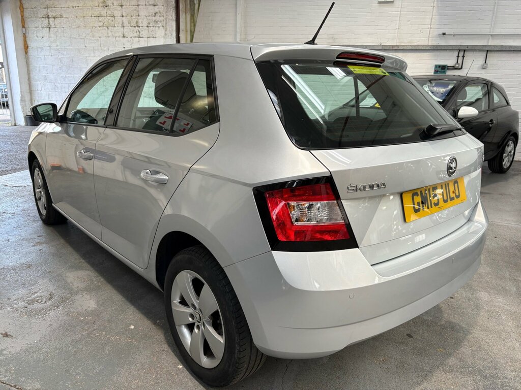 Skoda Fabia 1.2 Tsi Se Hatchback Euro 6 Ss GM15ULO Silver #2