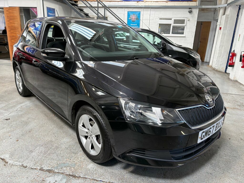 Skoda Fabia 1.0 Se Hatchback Euro 6 Ss 7 GM67BXJ Black #6
