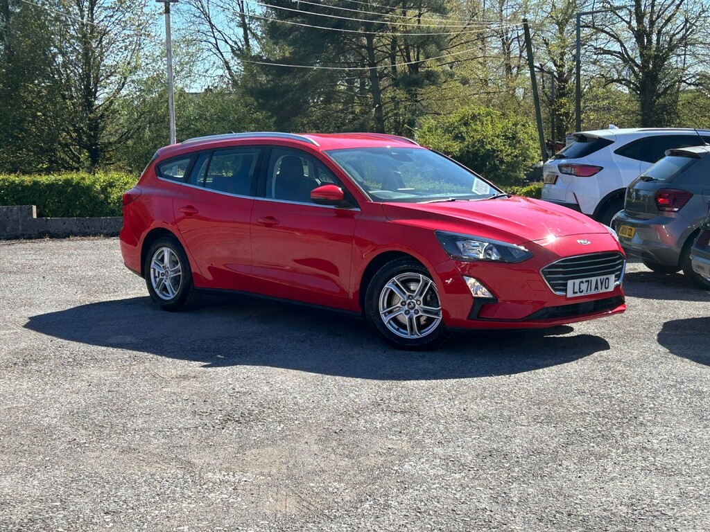 Ford Focus 1.5 Focus Zetec Estate 1.5L Ecoblue 120Ps Fwd 6 Sp Red