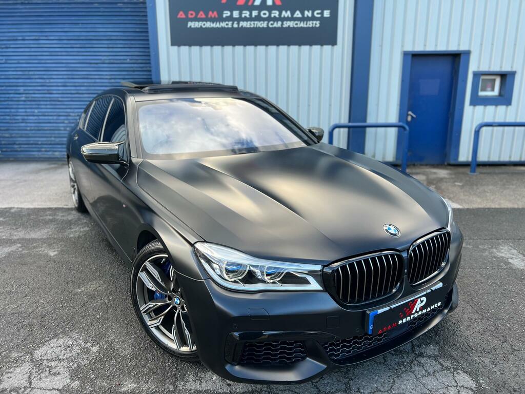 BMW 7 Series 6.6 M760l V12 Xdrive Euro 6 Black #2
