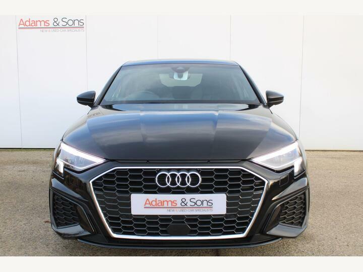 Audi A3 1.0 Tfsi 30 S Line Euro 6 Ss VU72DSX Black #3