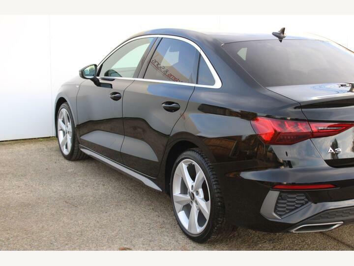 Audi A3 1.0 Tfsi 30 S Line Euro 6 Ss VU72DSX Black #6