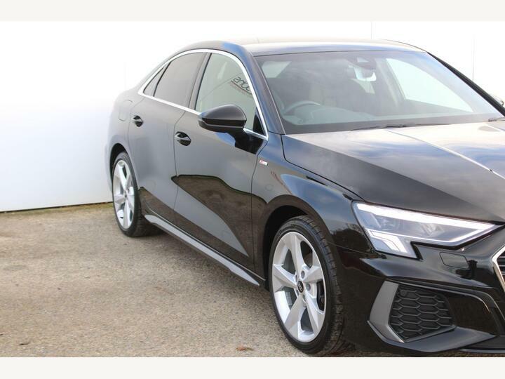 Audi A3 1.0 Tfsi 30 S Line Euro 6 Ss VU72DSX Black #2