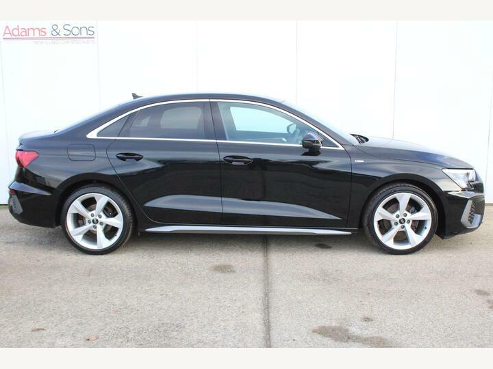 Audi A3 1.0 Tfsi 30 S Line Euro 6 Ss VU72DSX Black #5