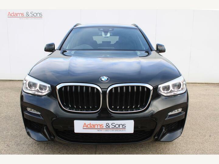 BMW X3 2.0 20D M Sport Xdrive Euro 6 Ss AJ69UWT Black #3