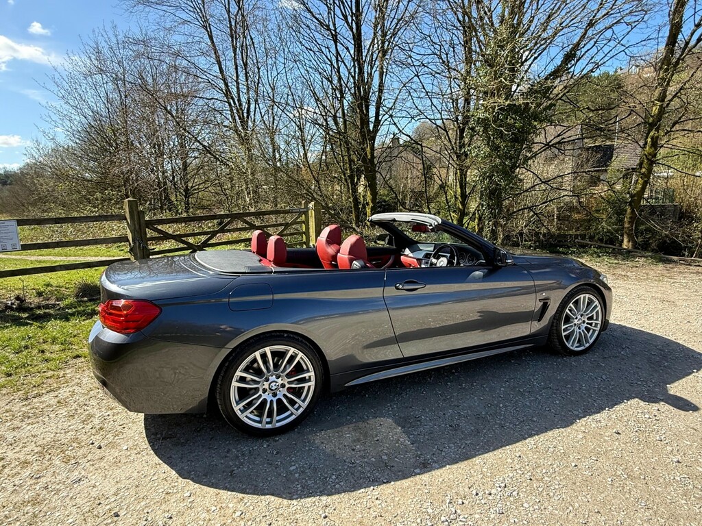 BMW 4 Series Convertible 2.0 420D M Sport Convertible 2016 NA66ZPS Grey #2