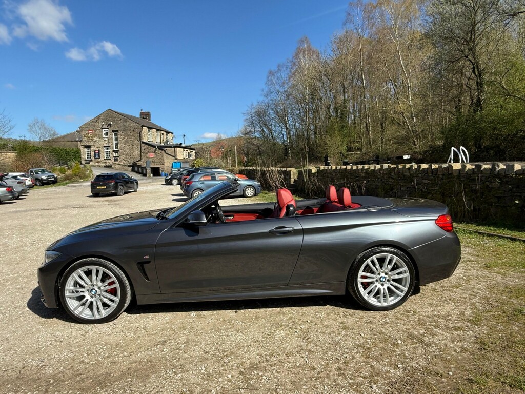 BMW 4 Series Convertible 2.0 420D M Sport Convertible 2016 NA66ZPS Grey #3