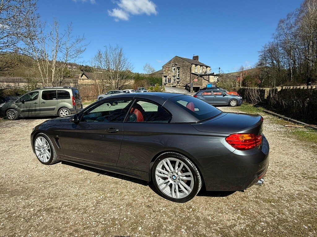 BMW 4 Series Convertible 2.0 420D M Sport Convertible 2016 NA66ZPS Grey #6