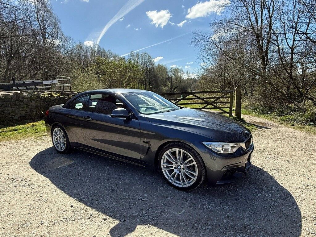 BMW 4 Series Convertible 2.0 420D M Sport Convertible 2016 NA66ZPS Grey #5