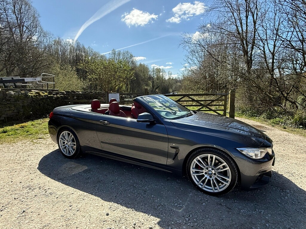 BMW 4 Series Convertible 2.0 420D M Sport Convertible 2016 Grey