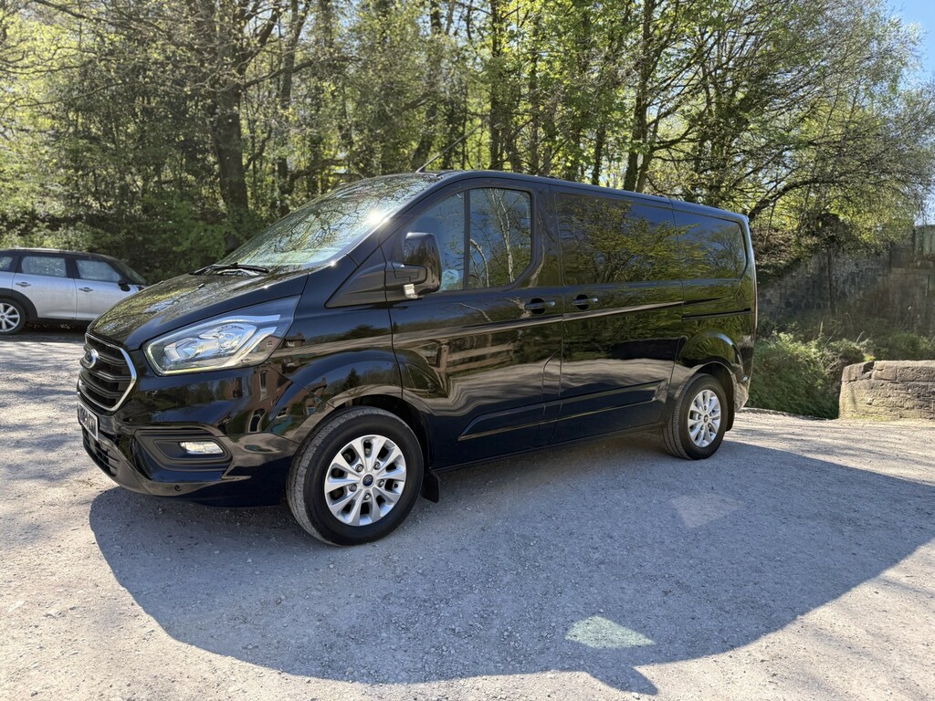 Ford Transit Custom Panel Van 2.0 280 Ecoblue Limited 2019 YV68OKM Black #6