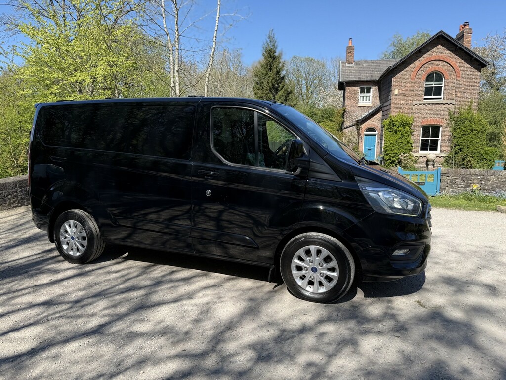 Ford Transit Custom Panel Van 2.0 280 Ecoblue Limited 2019 YV68OKM Black #2