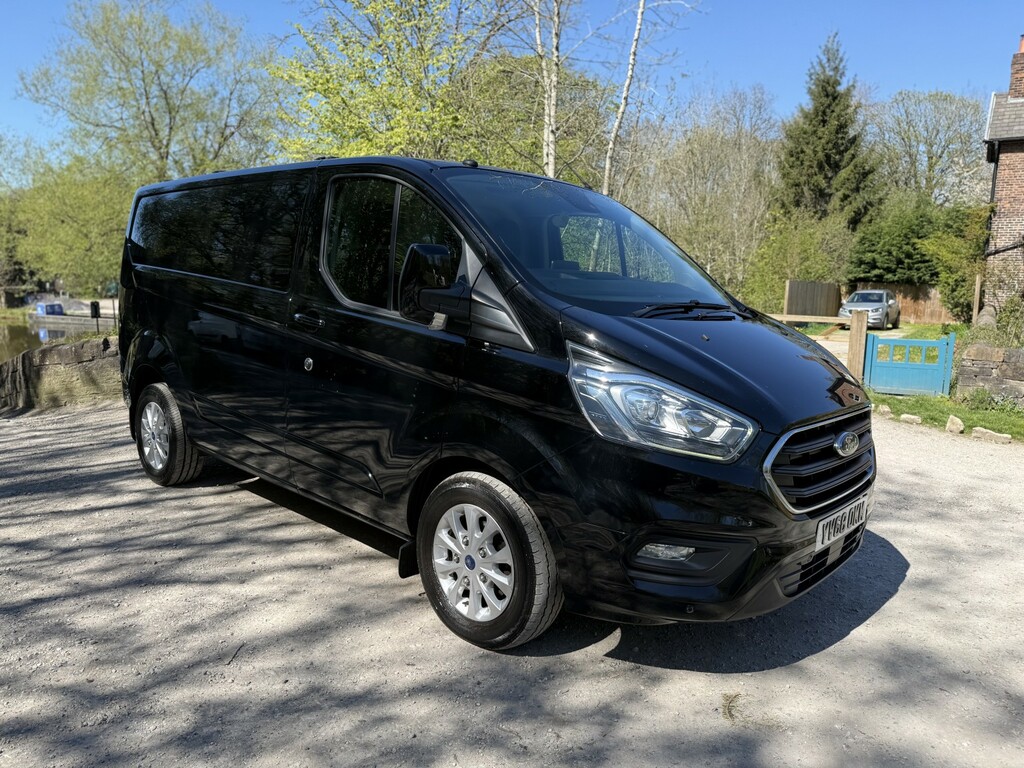 Ford Transit Custom Panel Van 2.0 280 Ecoblue Limited 2019 Black
