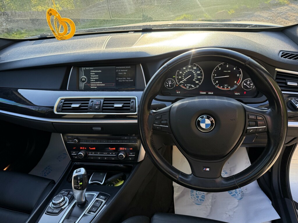 BMW 5 Series Gran Turismo Hatchback Black #15