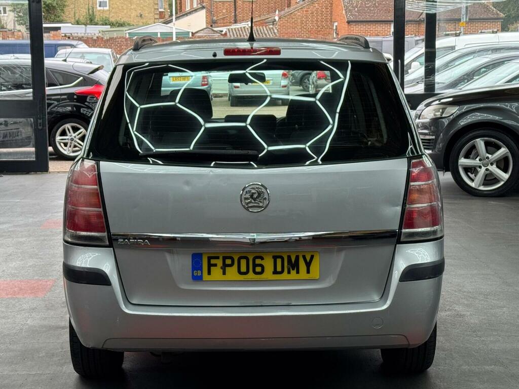Vauxhall Zafira Mpv 1.6 16V Life Euro 4 200606 Silver #6