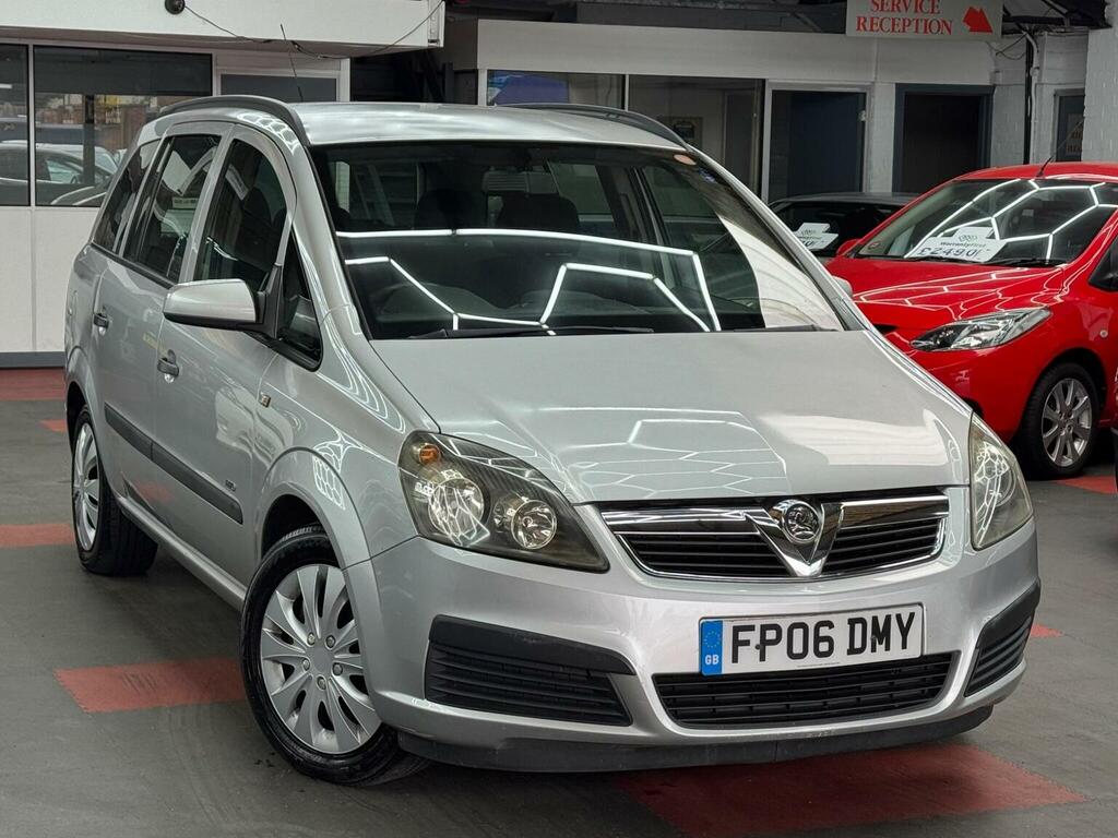 Vauxhall Zafira Mpv 1.6 16V Life Euro 4 200606 Silver