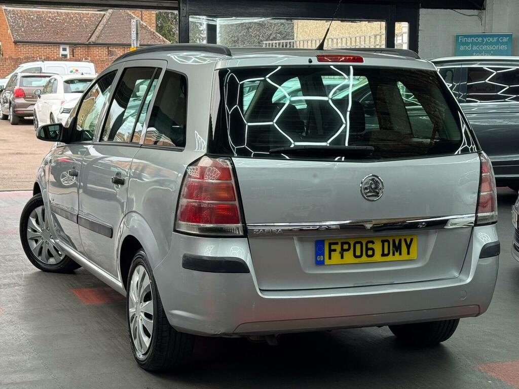 Vauxhall Zafira Mpv 1.6 16V Life Euro 4 200606 Silver #5