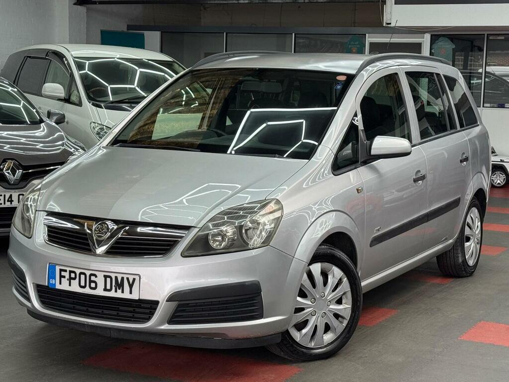 Vauxhall Zafira Mpv 1.6 16V Life Euro 4 200606 Silver #3