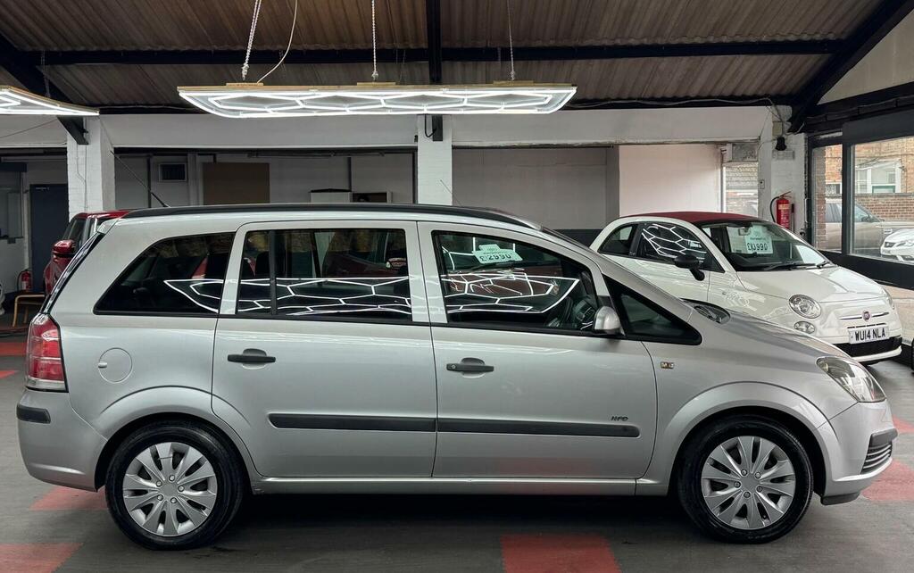 Vauxhall Zafira Mpv 1.6 16V Life Euro 4 200606 Silver #4
