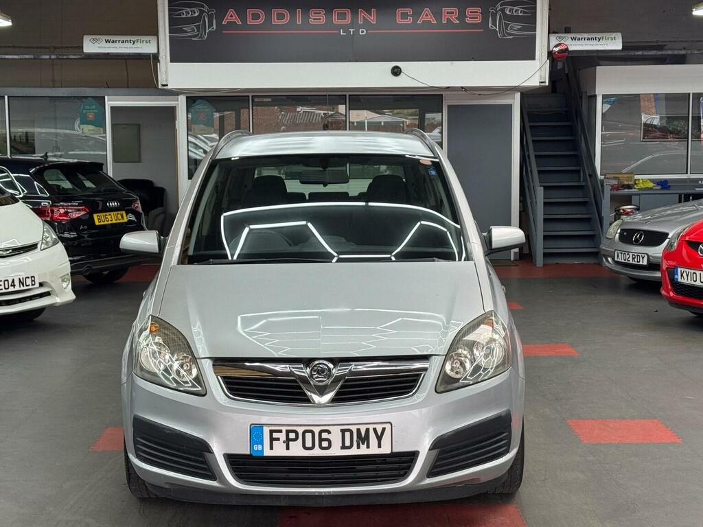 Vauxhall Zafira Mpv 1.6 16V Life Euro 4 200606 Silver #2