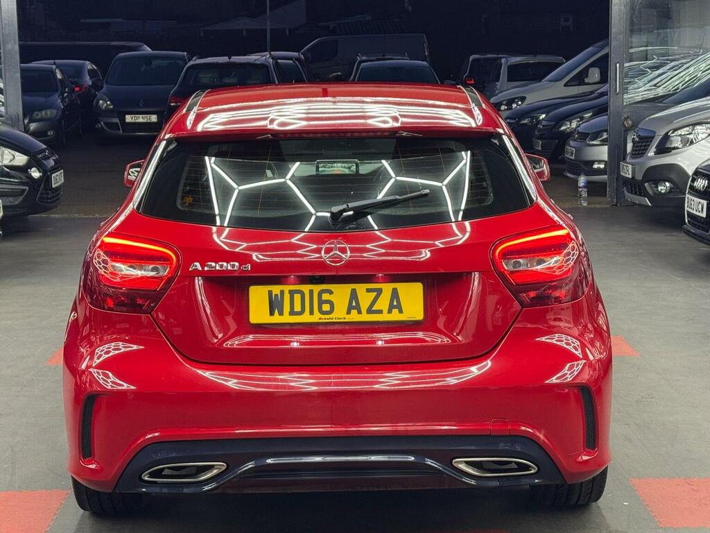 Mercedes-Benz A Class Hatchback 2.1 A200d Amg Line Euro 6 Ss 201 WD16AZA Red #5