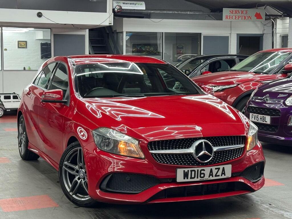 Mercedes-Benz A Class Hatchback 2.1 A200d Amg Line Euro 6 Ss 201 Red