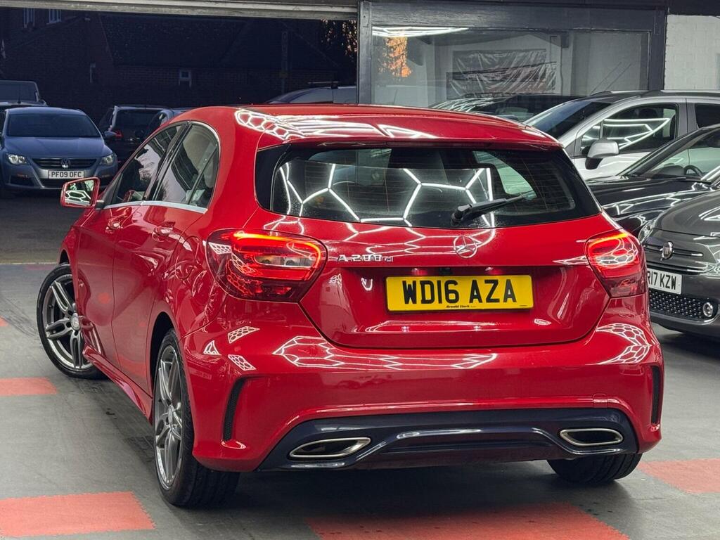 Mercedes-Benz A Class Hatchback 2.1 A200d Amg Line Euro 6 Ss 201 WD16AZA Red #6