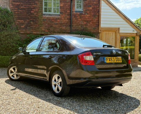 Skoda Rapid Se Tsi Black #6