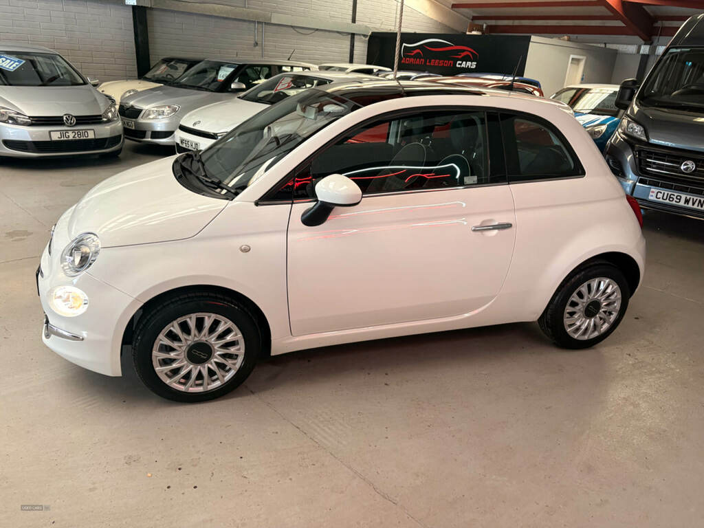 Fiat 500 1.2 Lounge LXZ8316 White #4
